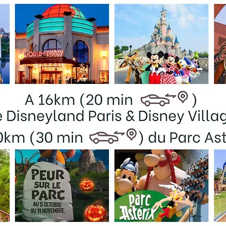 Unique Le Caijonet Proche De Disneyland, Aeroport Cdg, Paris * Villeparisis